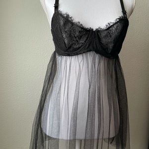 Victoria’s Secret Black Bra top NWT